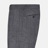 View 4 of product Grey and Brown Check Rupert Trousers