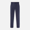 Blue Checked Navy Rupert Trousers