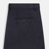 View 4 of product Blue Checked Navy Rupert Trousers