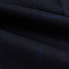 View 6 of product Blue Checked Navy Rupert Trousers