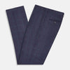 View 5 of product Midnight and Green Check Rupert Trousers