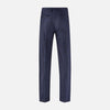 View 3 of product Navy and Brown Check Rupert Trousers