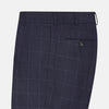 View 4 of product Navy Check Edward Trousers