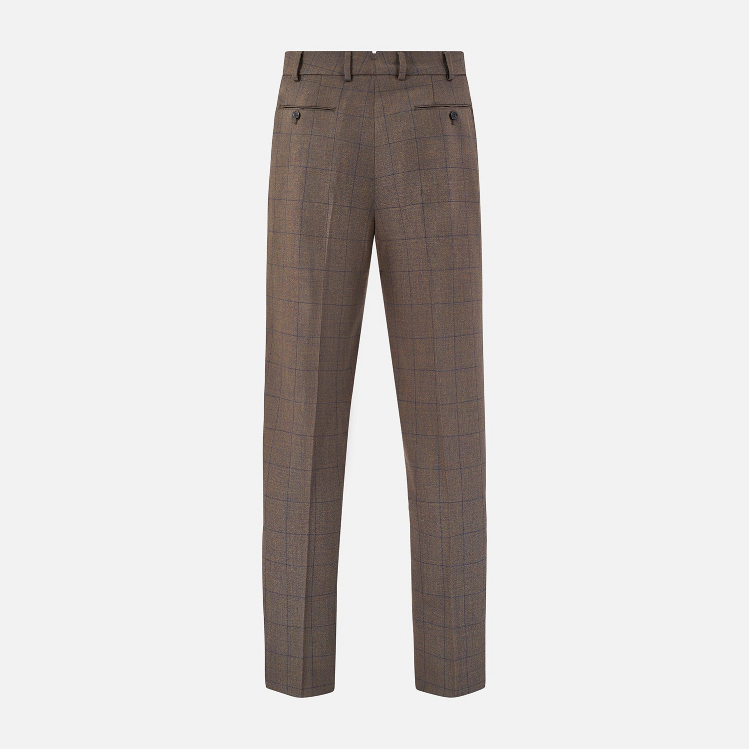 View 3 of product Brown Check Edward Trousers
