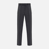 View 1 of product Dark Grey Pinstripe Edward Trousers