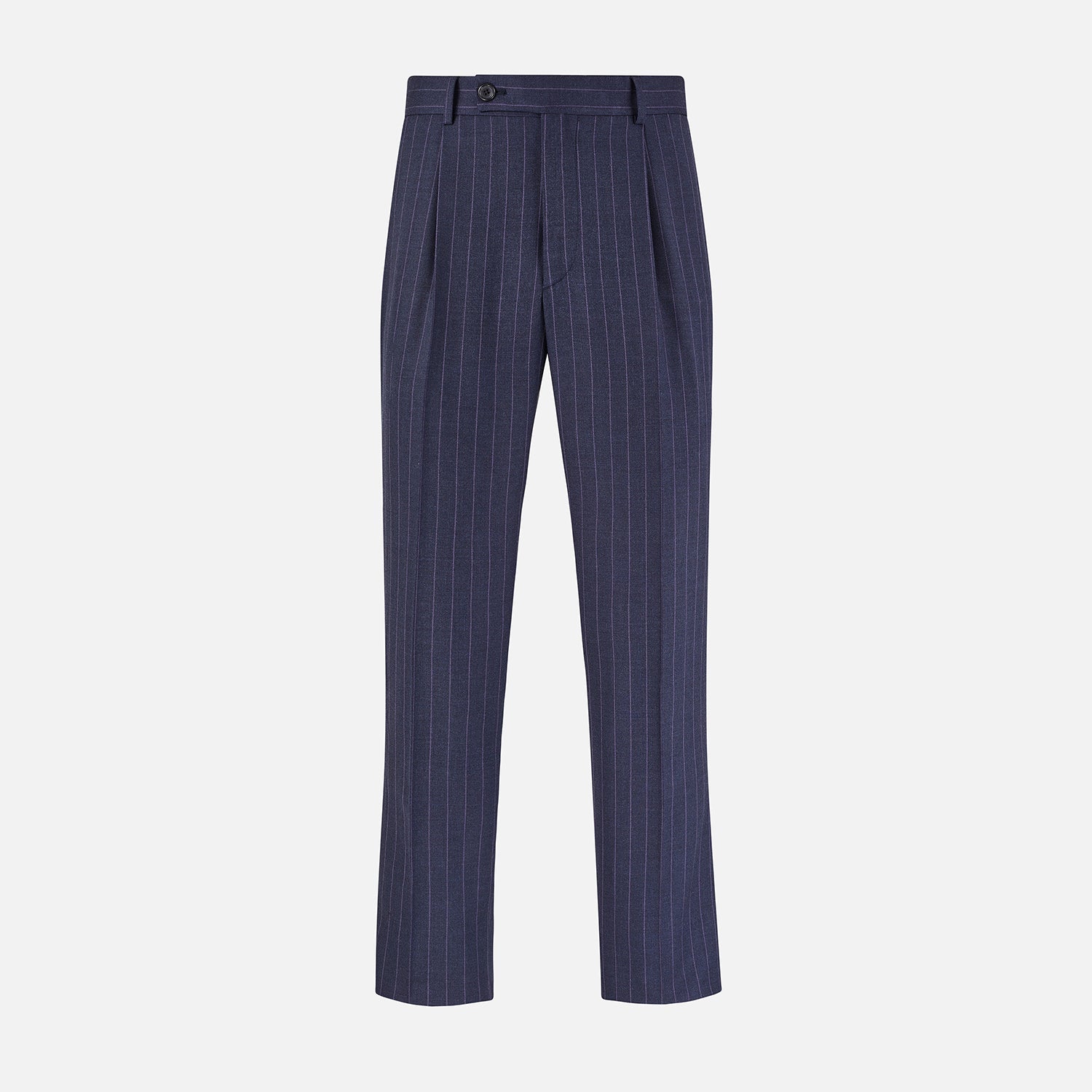 View 1 of product Navy Pinstripe Arthur Trousers
