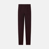 View 1 of product Burgundy Knitted London Trousers