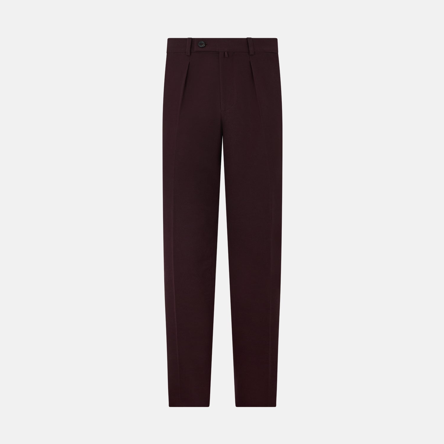 View 1 of product Burgundy Knitted London Trousers
