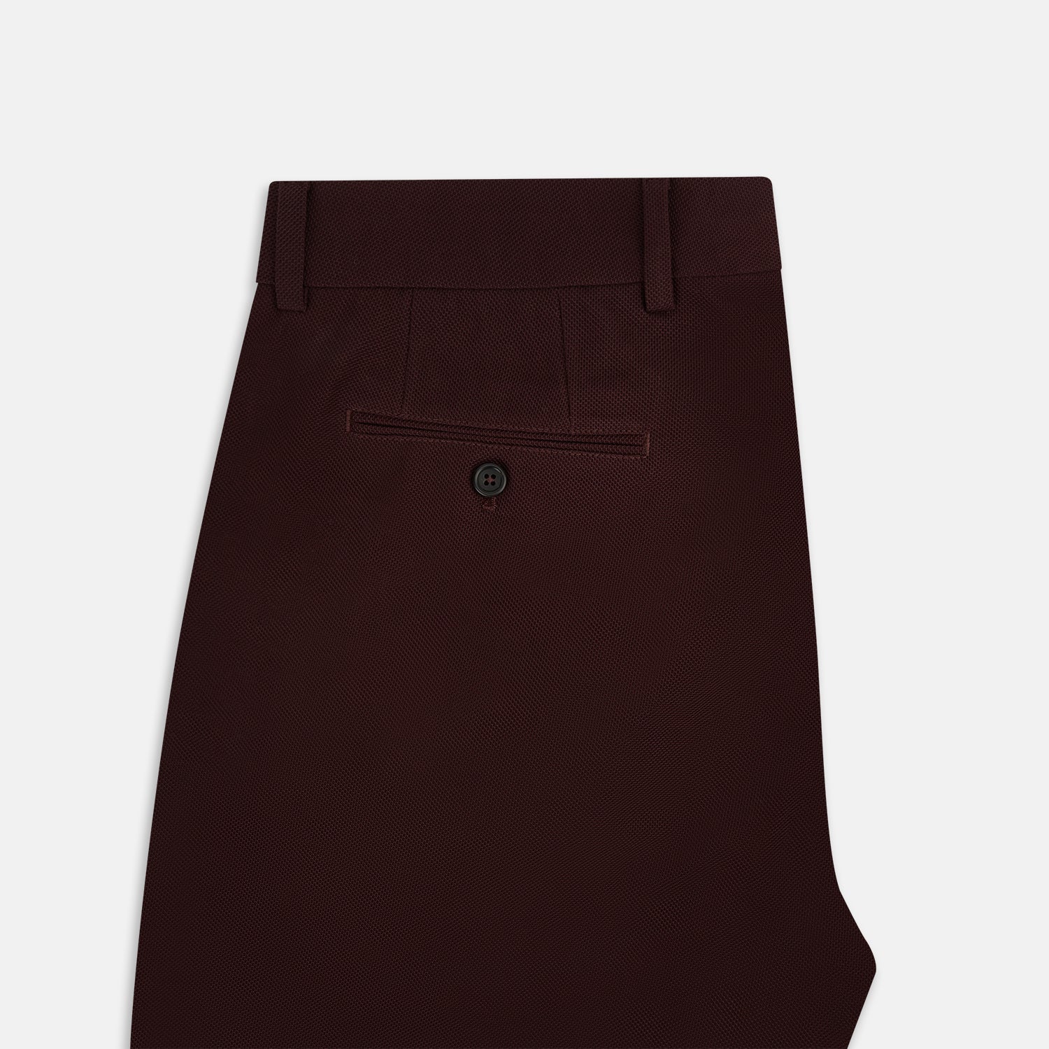 View 5 of product Burgundy Knitted London Trousers