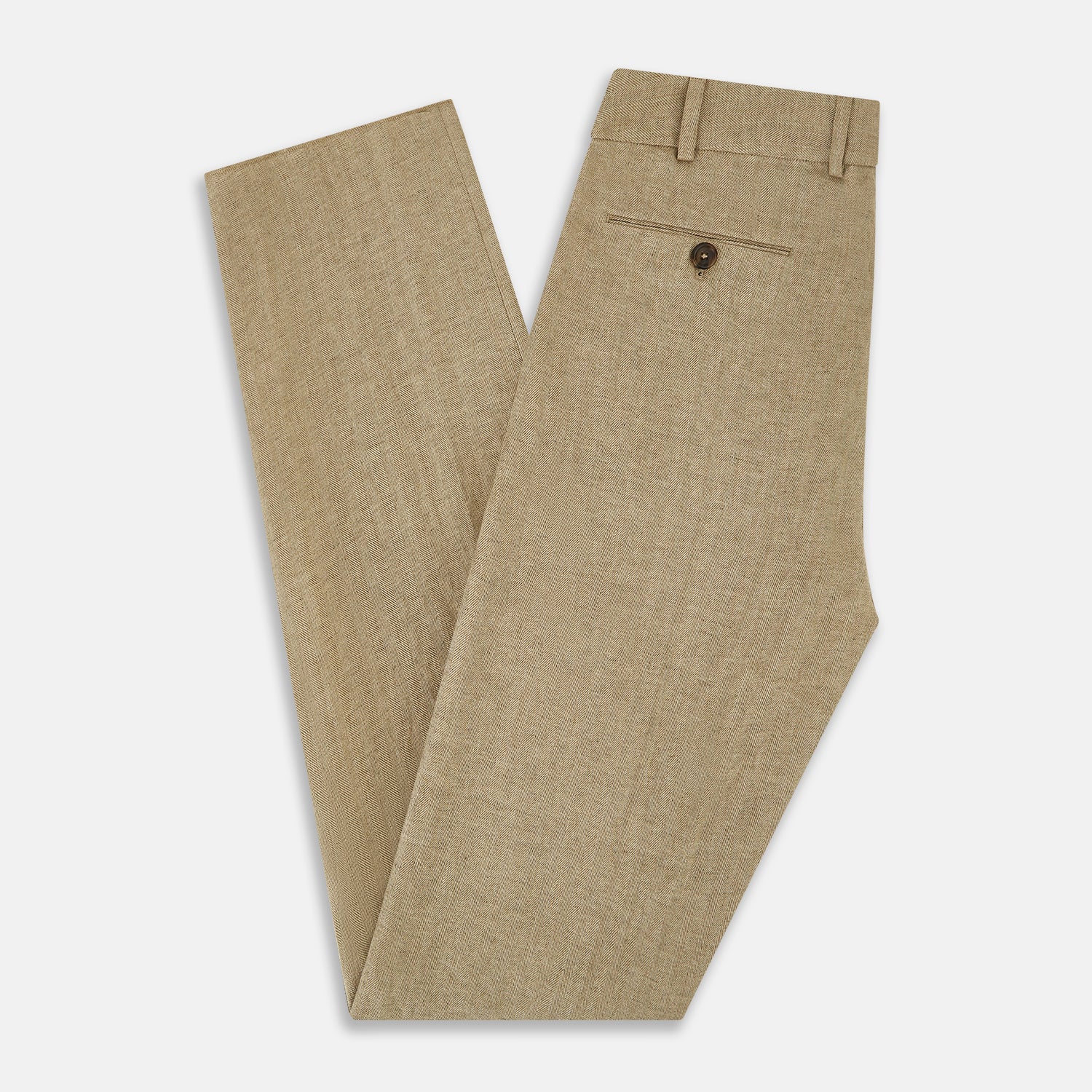 View 5 of product Sand Linen Amberley Trousers
