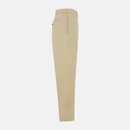 Amberley Sand Trousers in Cotton Image 4