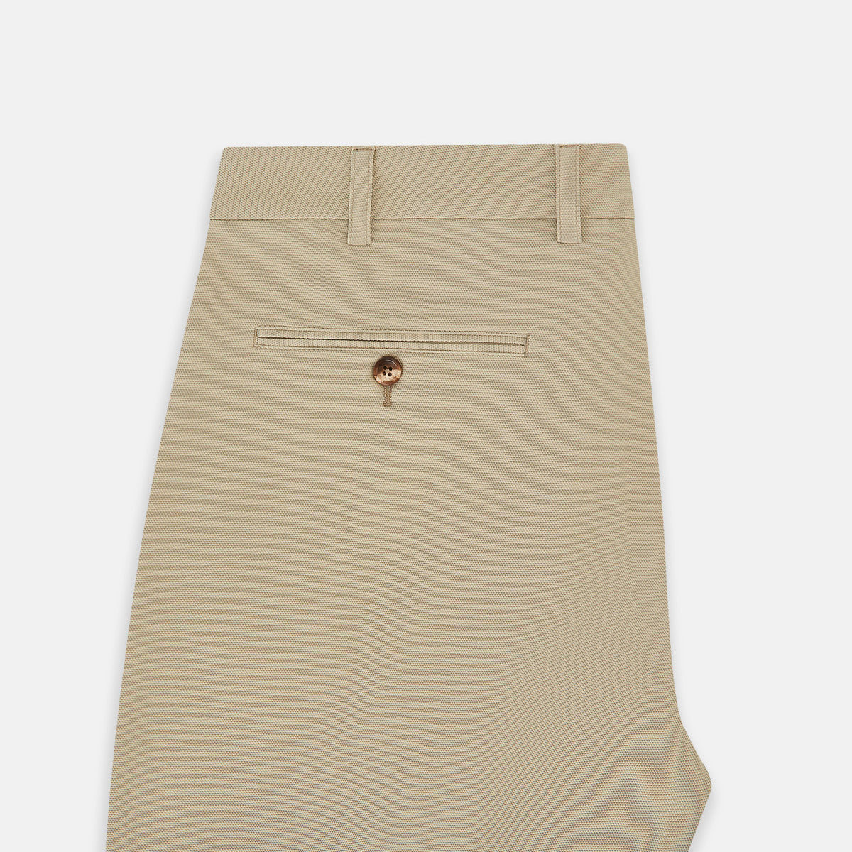 View 4 of product Amberley Sand Trousers in Cotton