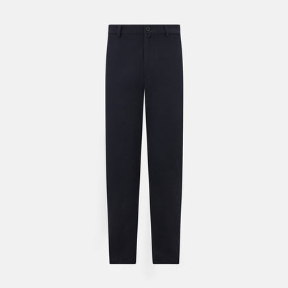 Amberley Navy Trousers in Cotton