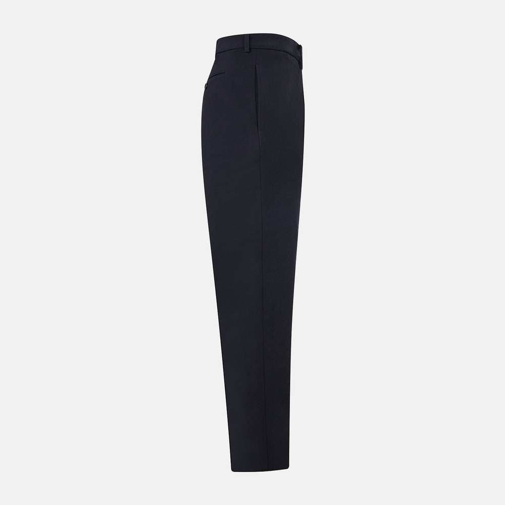 Amberley Navy Trousers in Cotton