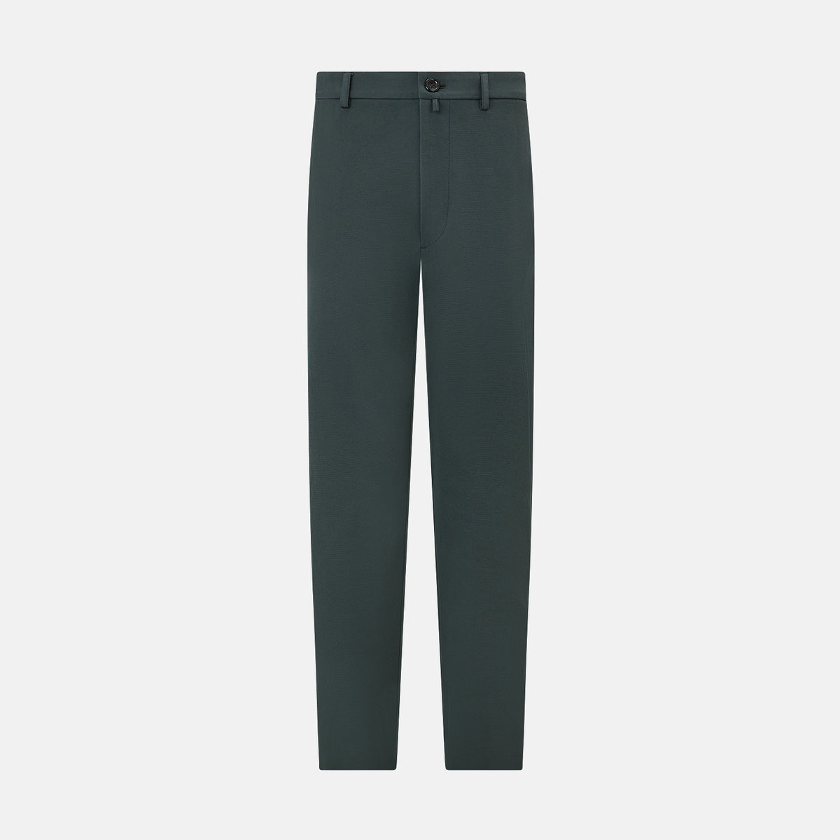 View 1 of product Amberley Forest Green Trousers in Cotton