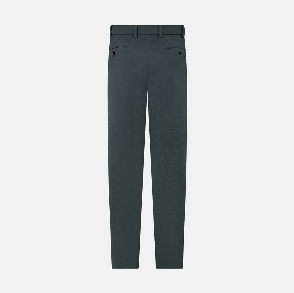 Amberley Forest Green Trousers in Cotton