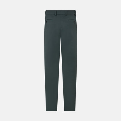 Amberley Forest Green Trousers in Cotton Image 2