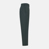 View 5 of product Amberley Forest Green Trousers in Cotton