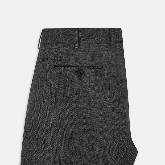 Ash Linen Amberley Trousers Image 4