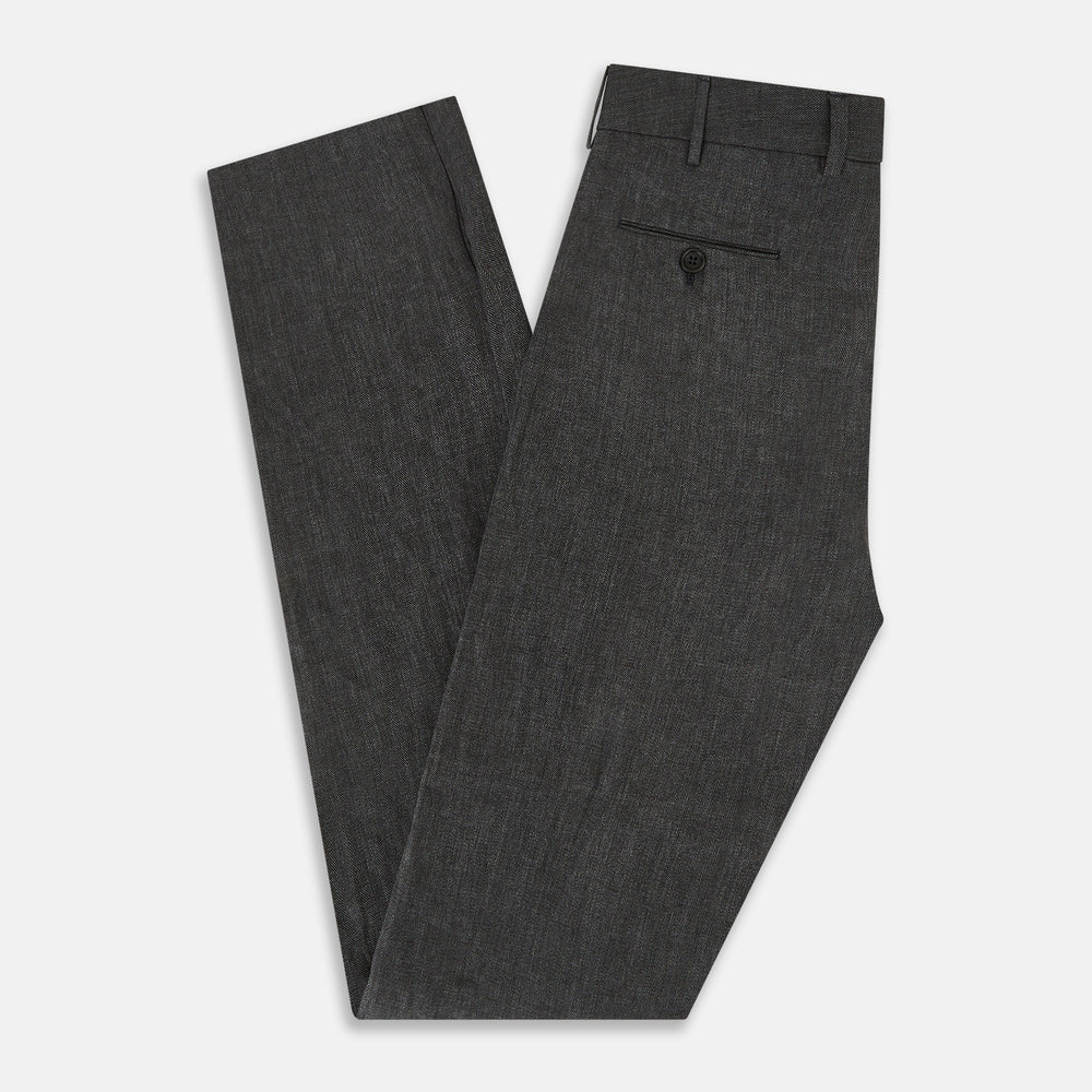 EXTREME LEG WINDSOR TROUSER ASH 50
