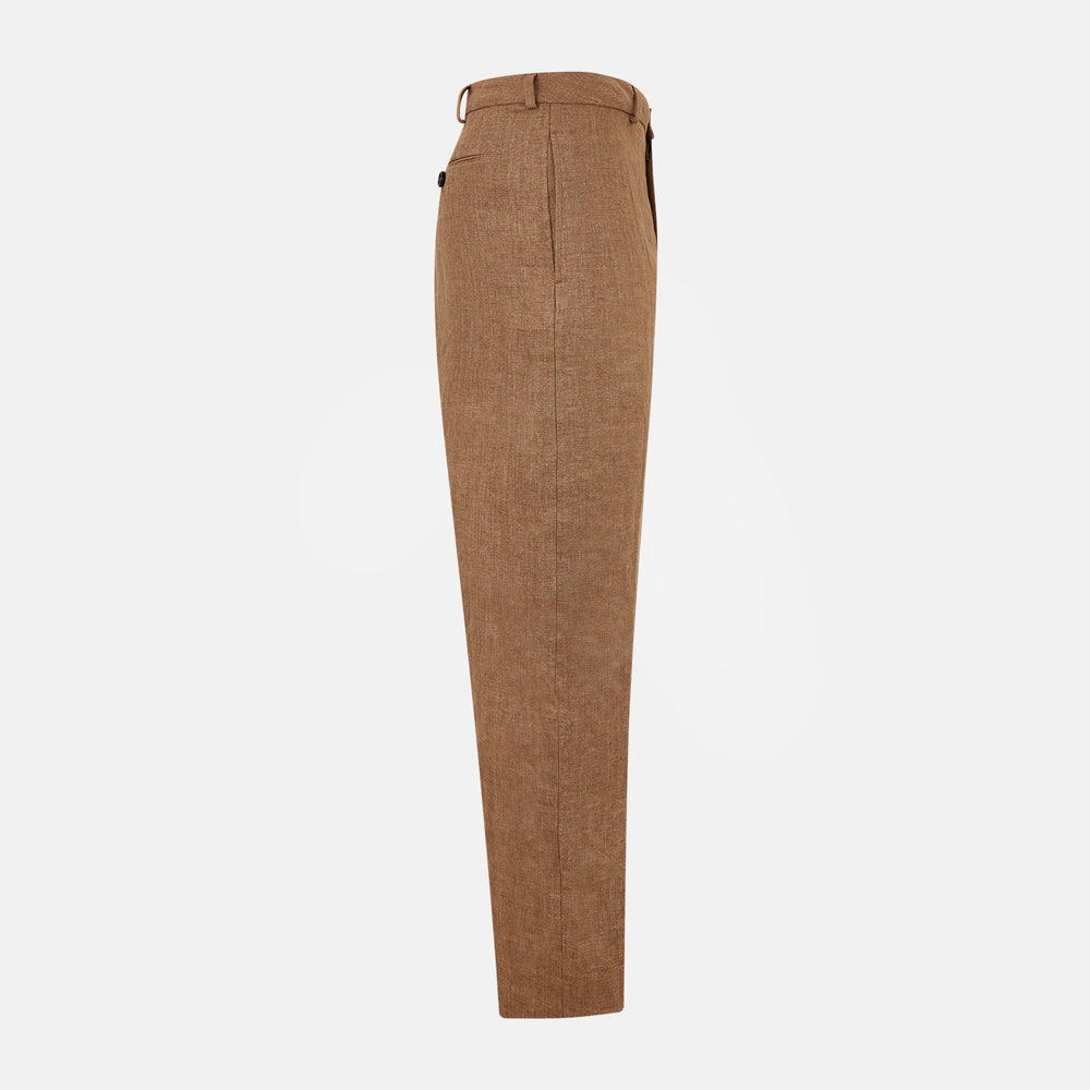 EXTREME LEG WINDSOR TROUSER CAMEL 58