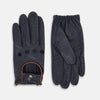View 1 of product Navy Driving Gloves in Leather