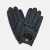 View 2 of product Navy Driving Gloves in Leather