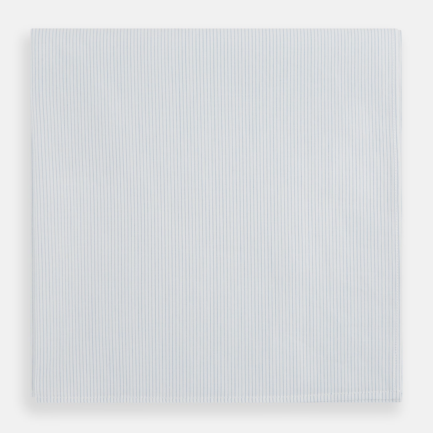 View 1 of product Blue Pencil Stripe Handkerchief
