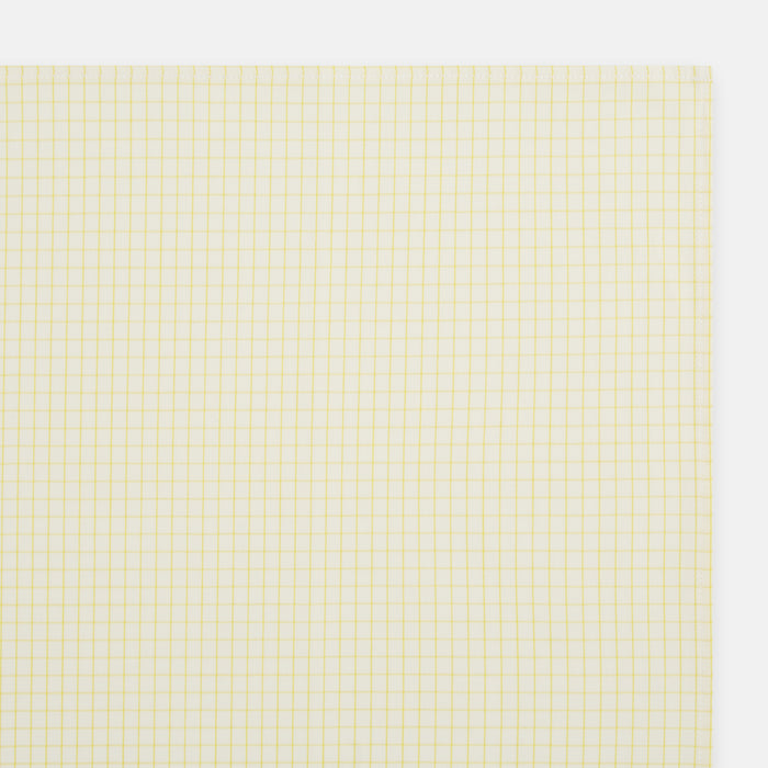 Yellow Graph Check Handkerchief Image 1