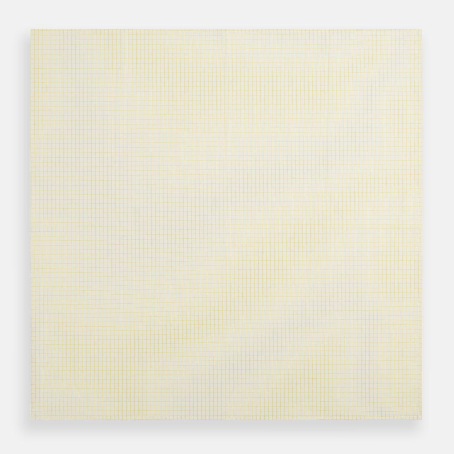 View 3 of product Yellow Graph Check Handkerchief