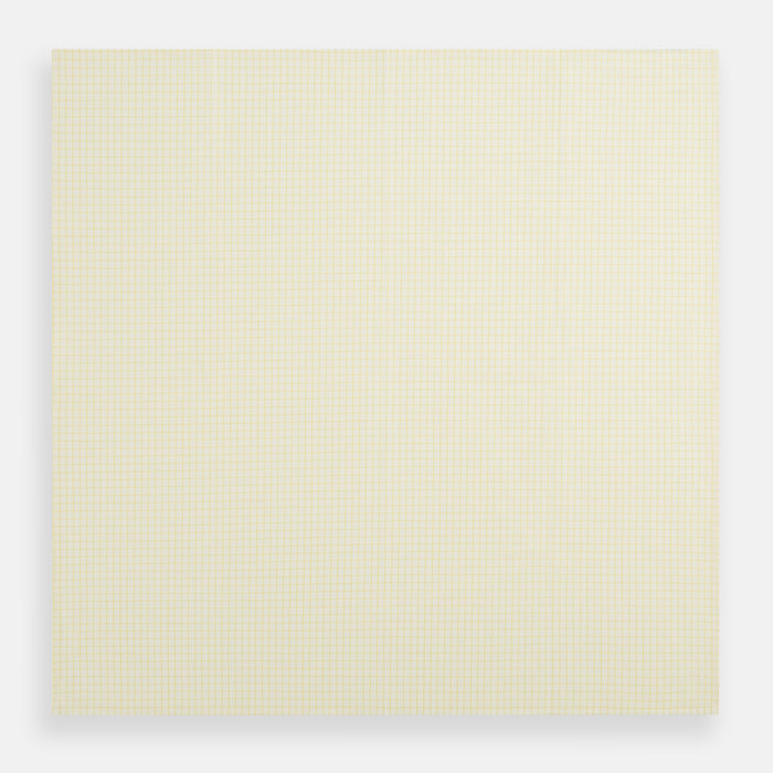 Yellow Graph Check Handkerchief Image 2