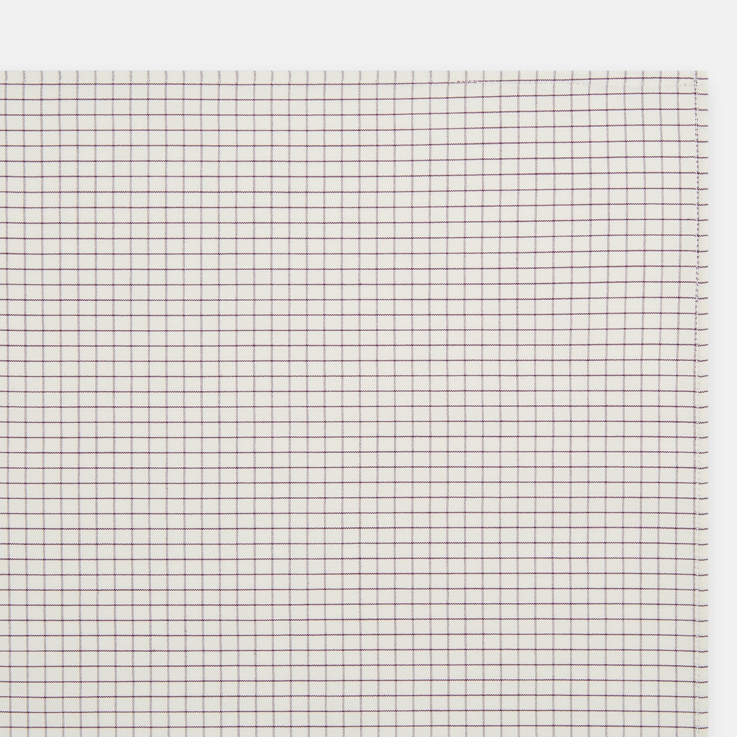 View 2 of product Purple Graph Check Handkerchief