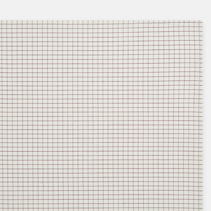 Purple Graph Check Handkerchief Image 1