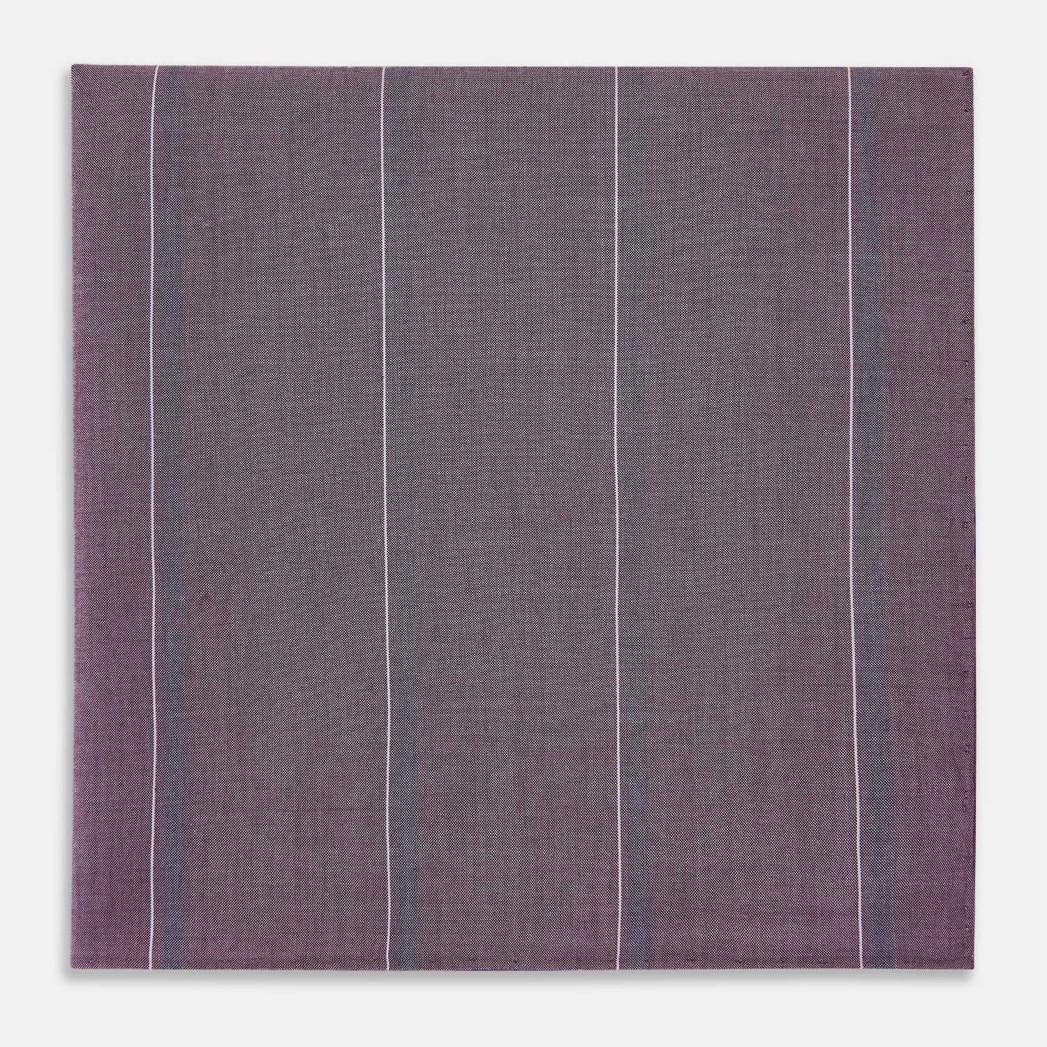 View 1 of product Porto Red Track Stripe Hand-Rolled Handkerchief