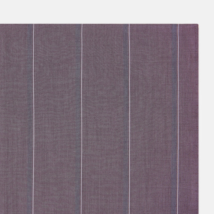 Porto Red Track Stripe Hand-Rolled Handkerchief Image 1