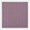 View 3 of product Cerise Red Track Stripe Hand-Rolled Handkerchief
