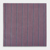 View 3 of product Cerise Red Track Stripe Hand-Rolled Handkerchief