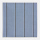 Steel Blue Track Stripe Hand-Rolled Handkerchief
