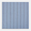 View 3 of product Steel Blue Track Stripe Hand-Rolled Handkerchief