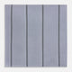 Light Grey Track Stripe Hand-Rolled Handkerchief