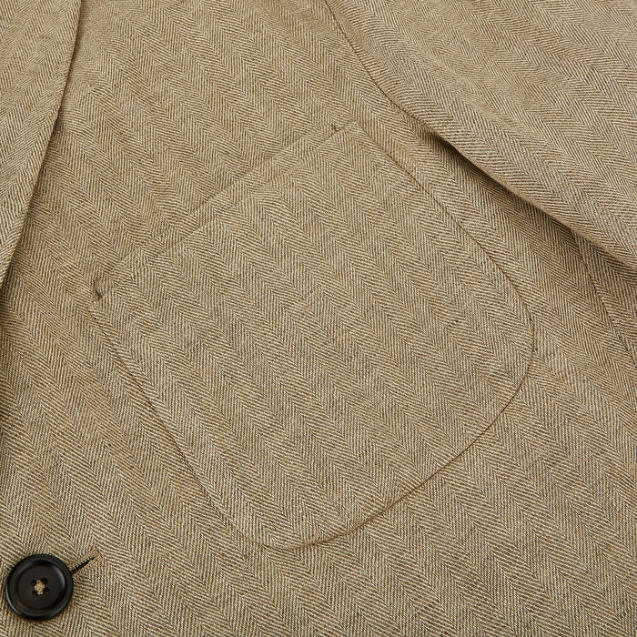 Sand Linen Amberley Blazer Image 4