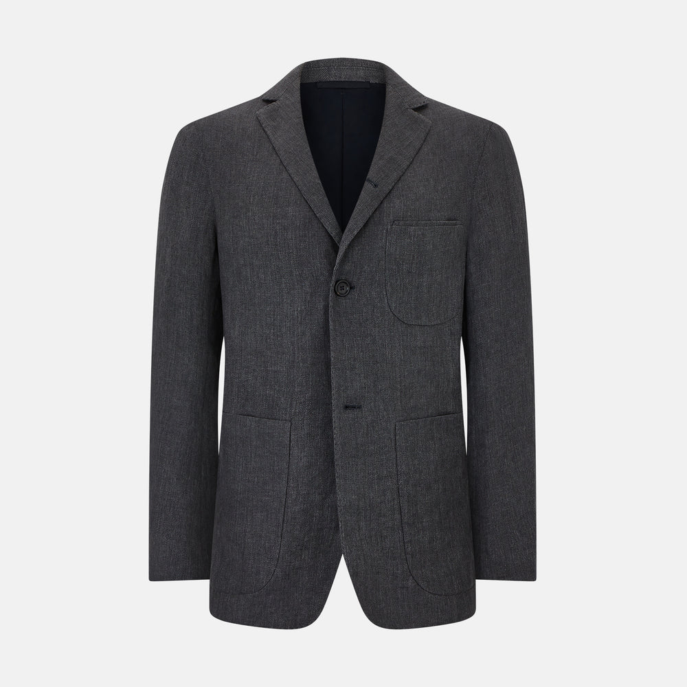 MARLBOROUGH BLAZER PATCH POCKETS ASH 60