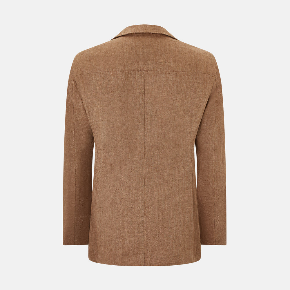 MARLBOROUGH BLAZER PATCH POCKETS CAMEL 50