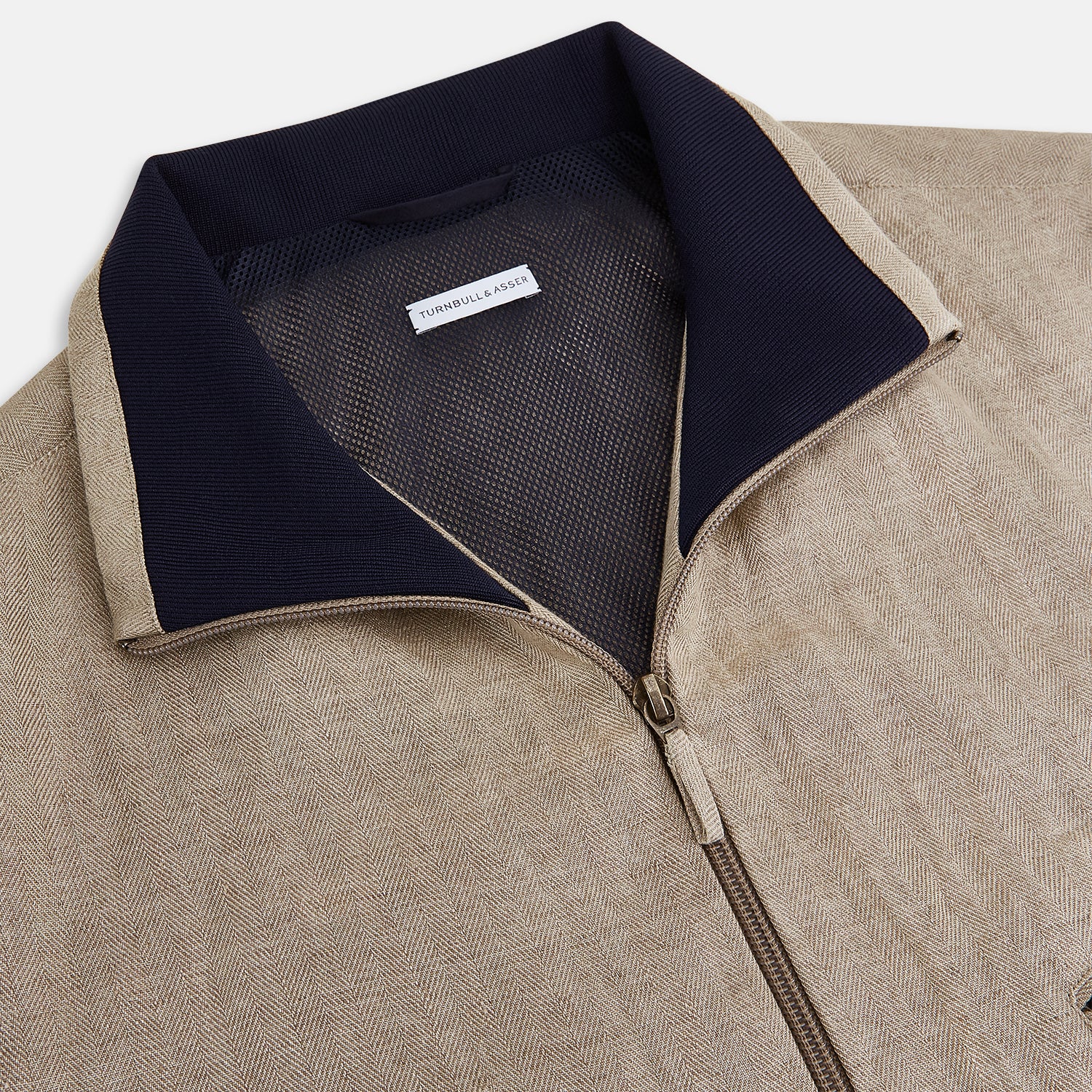 View 2 of product Fairway Sand Golf Jacket in Linen