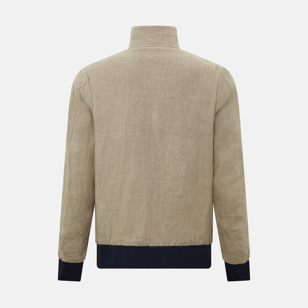 Fairway Sand Golf Jacket in Linen