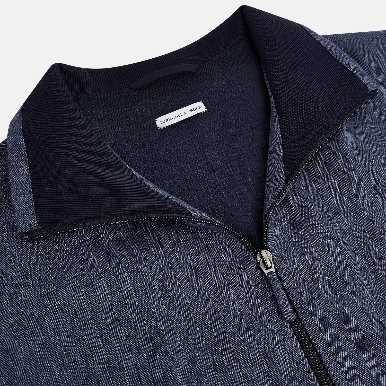 View 2 of product Fairway Denim Golf Jacket in Linen