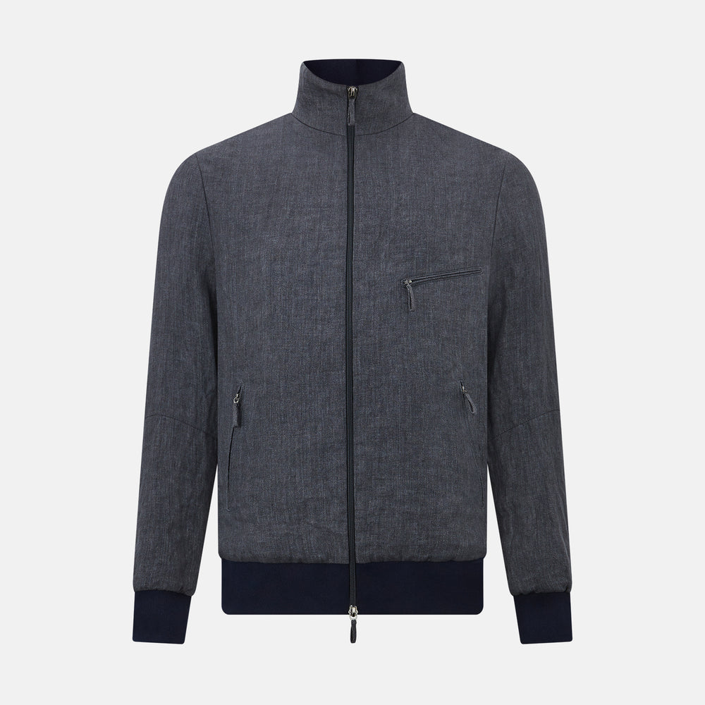 Fairway Ash Golf Jacket in Linen