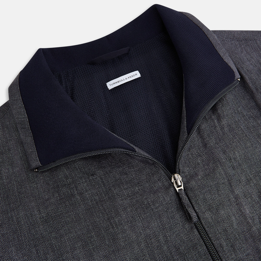 Fairway Ash Golf Jacket in Linen