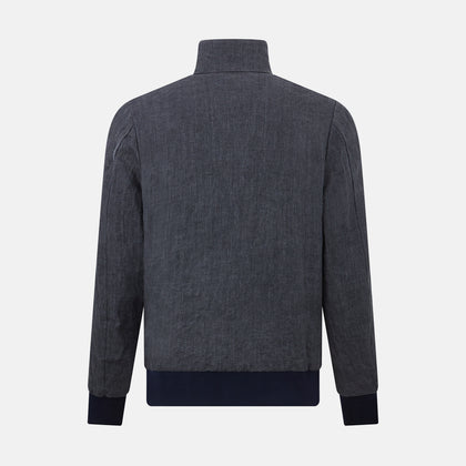 Fairway Ash Golf Jacket in Linen Image 2