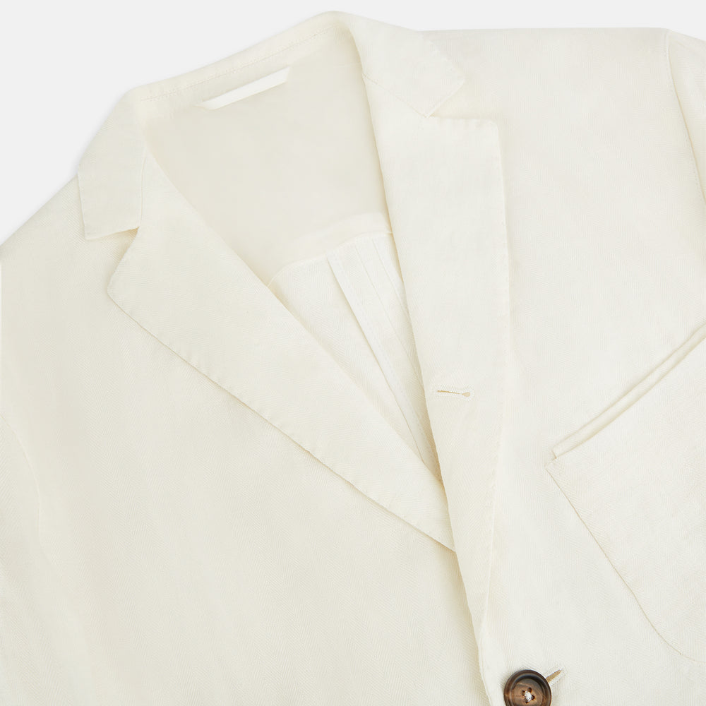 AMBERLEY BLAZER PATCH POCKETS VANILLA 58